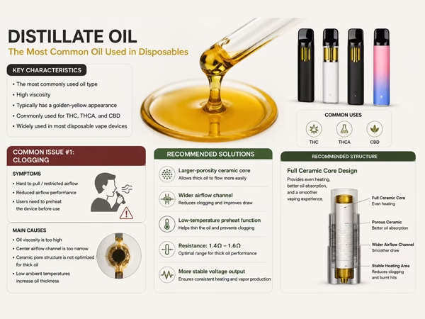 How to Fix & Prevent Clogging in Distillate Oil Vapes